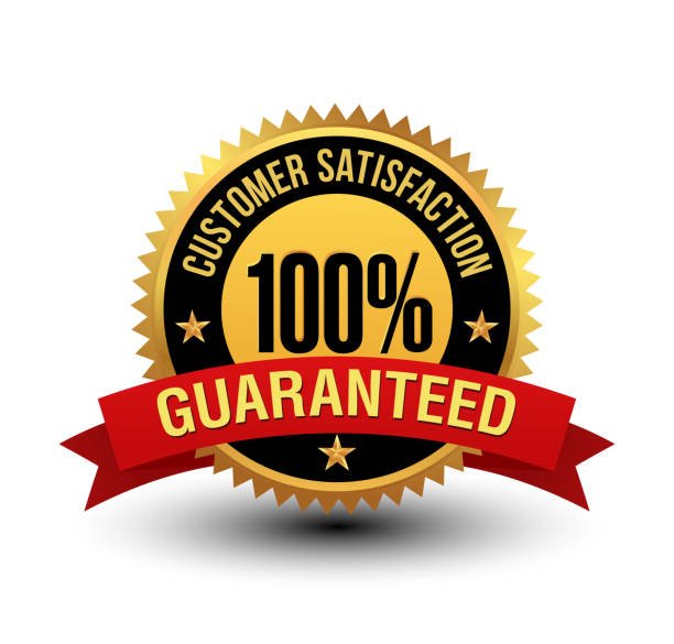 This 100% satisfaction guarantee badge will convey/support that, your product/service are completely reliable &amp; authentic. By this badge customer will know that this product/service will meet there expectation.